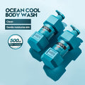 Men's ocean fresh scented shower gel